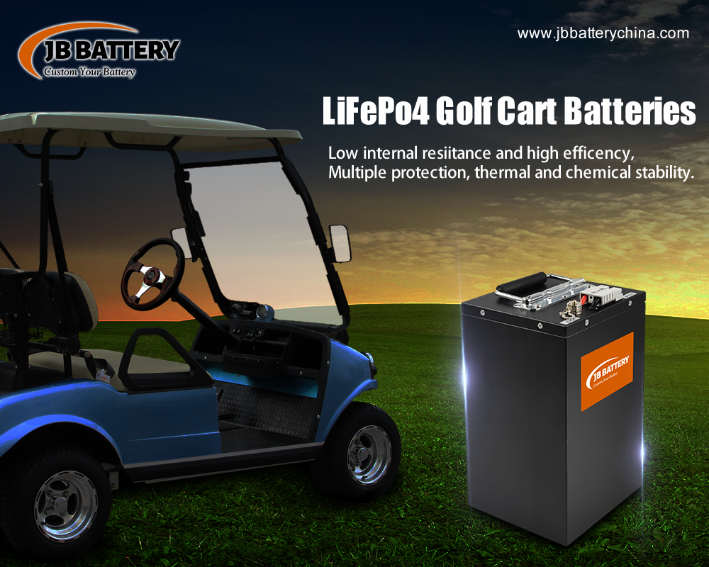 48V литий-ионный аккумулятор для гольф-тележки и почему он лучше, чем варианты свинцовой кислоты